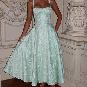 Baby Boo Amity Midi Dress - Mint